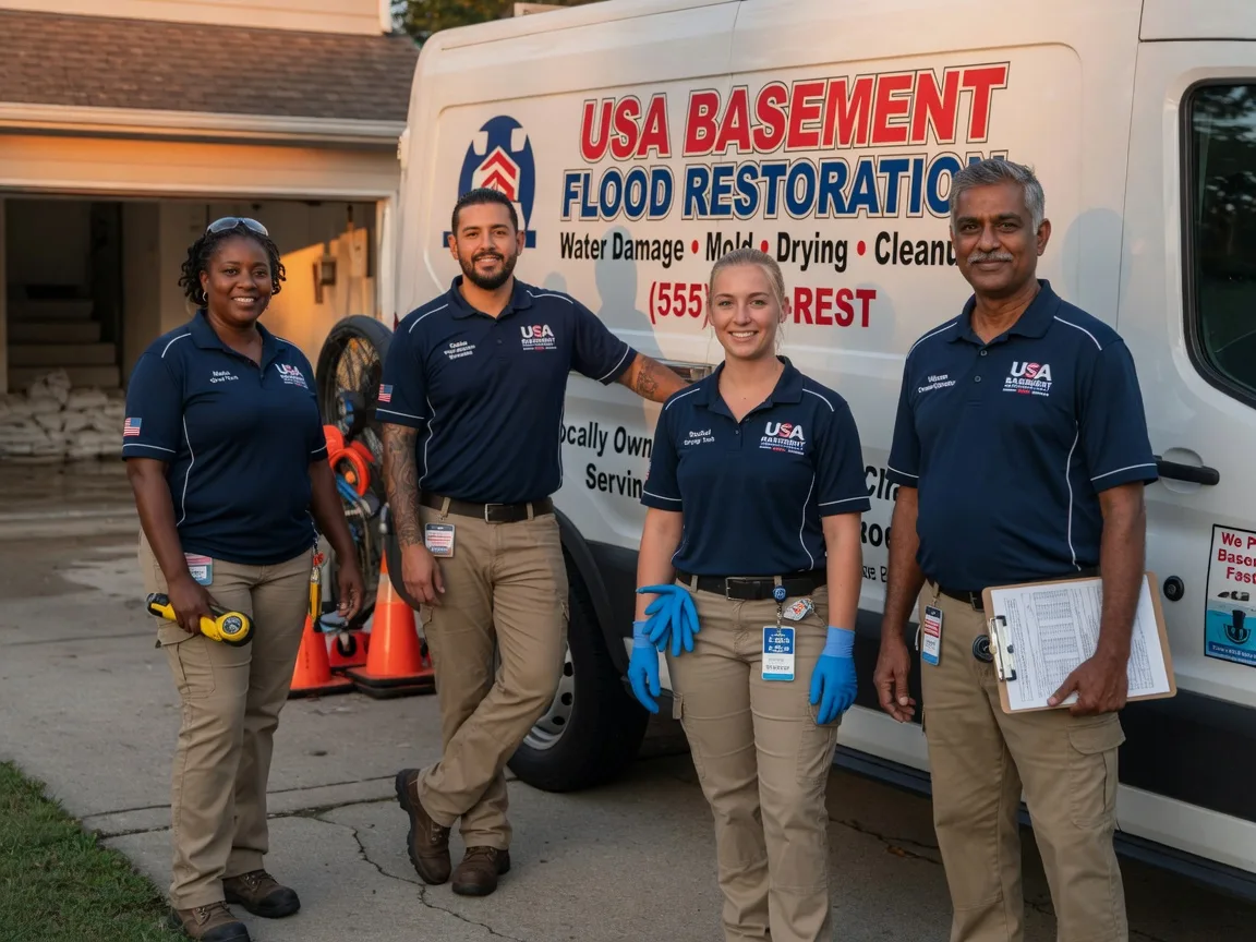Basement Flood Cleanup company in Camargo, IL